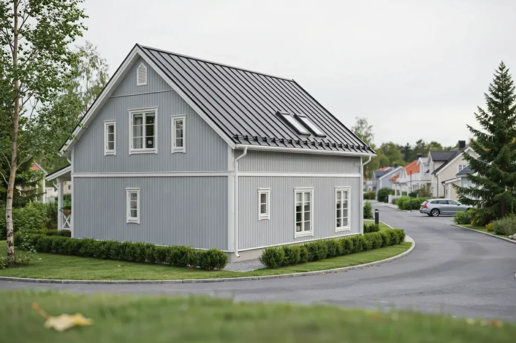 takbyte med vindisolering och ny nockventilation i skog s tr ngsund